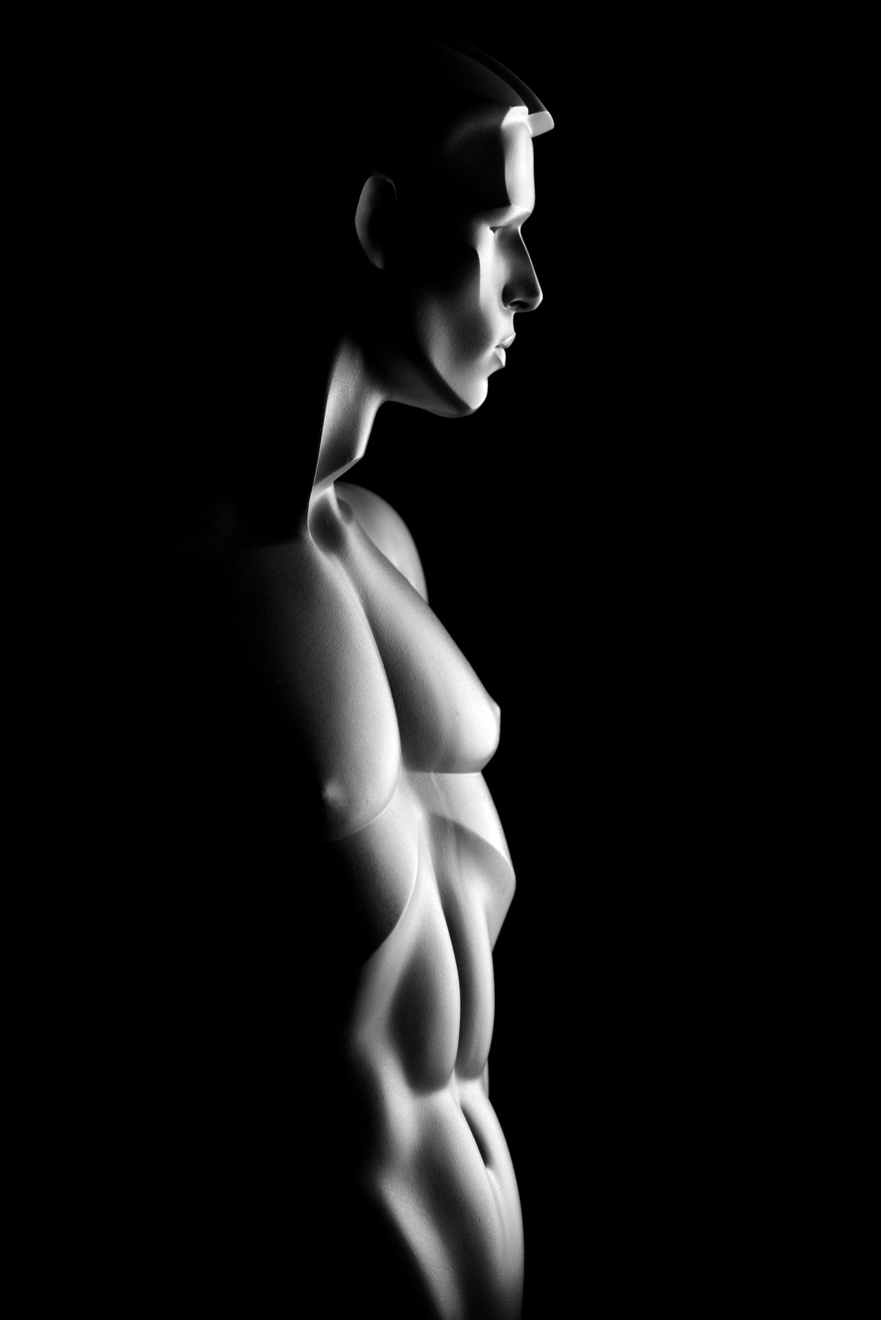 John Nissen Shop Mannequin Man Plastic Shadow of Claire 